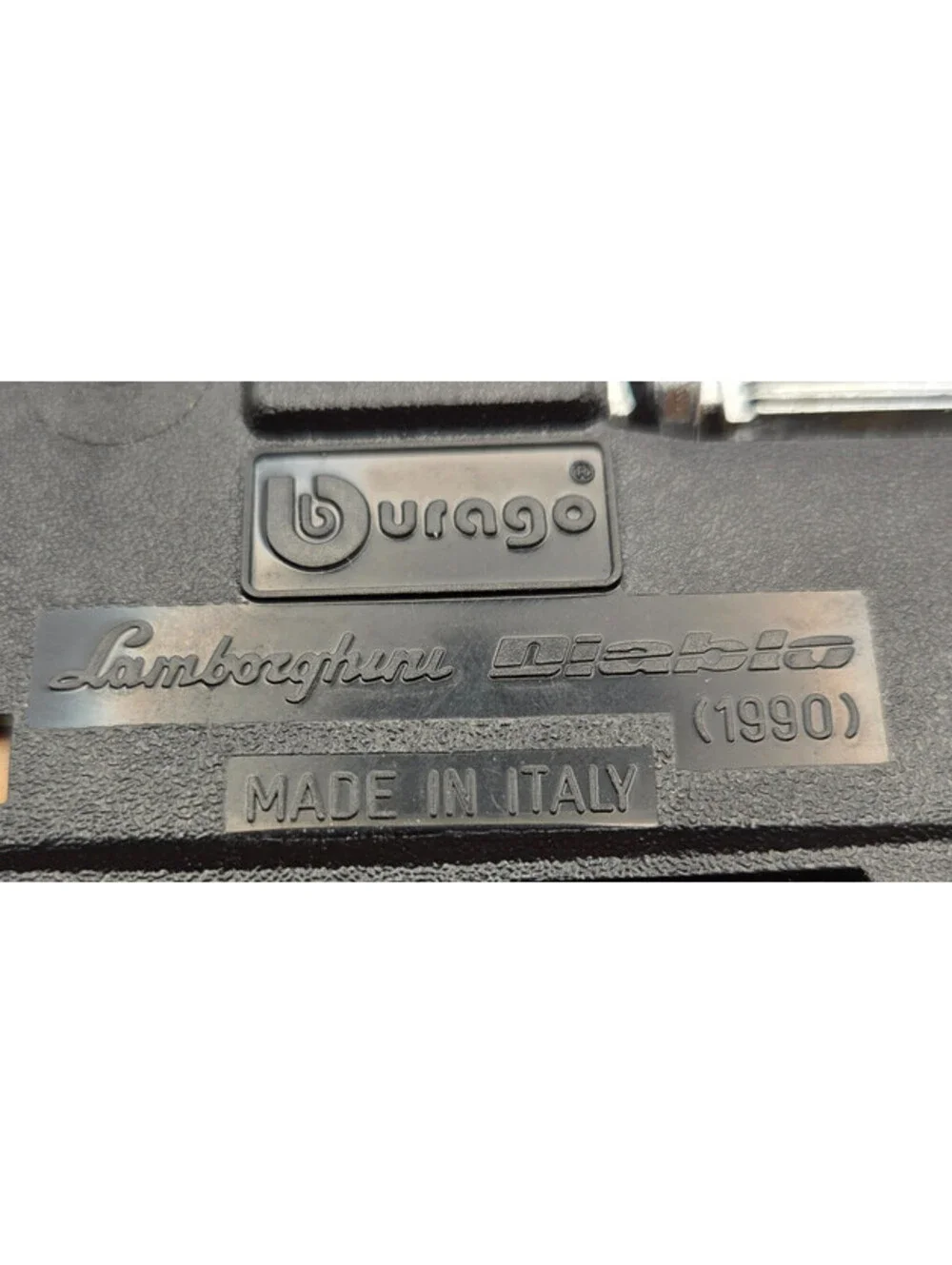 Bburago Lamborghini Diablo 1990 1:24 Diecast Model Car Made in Italy